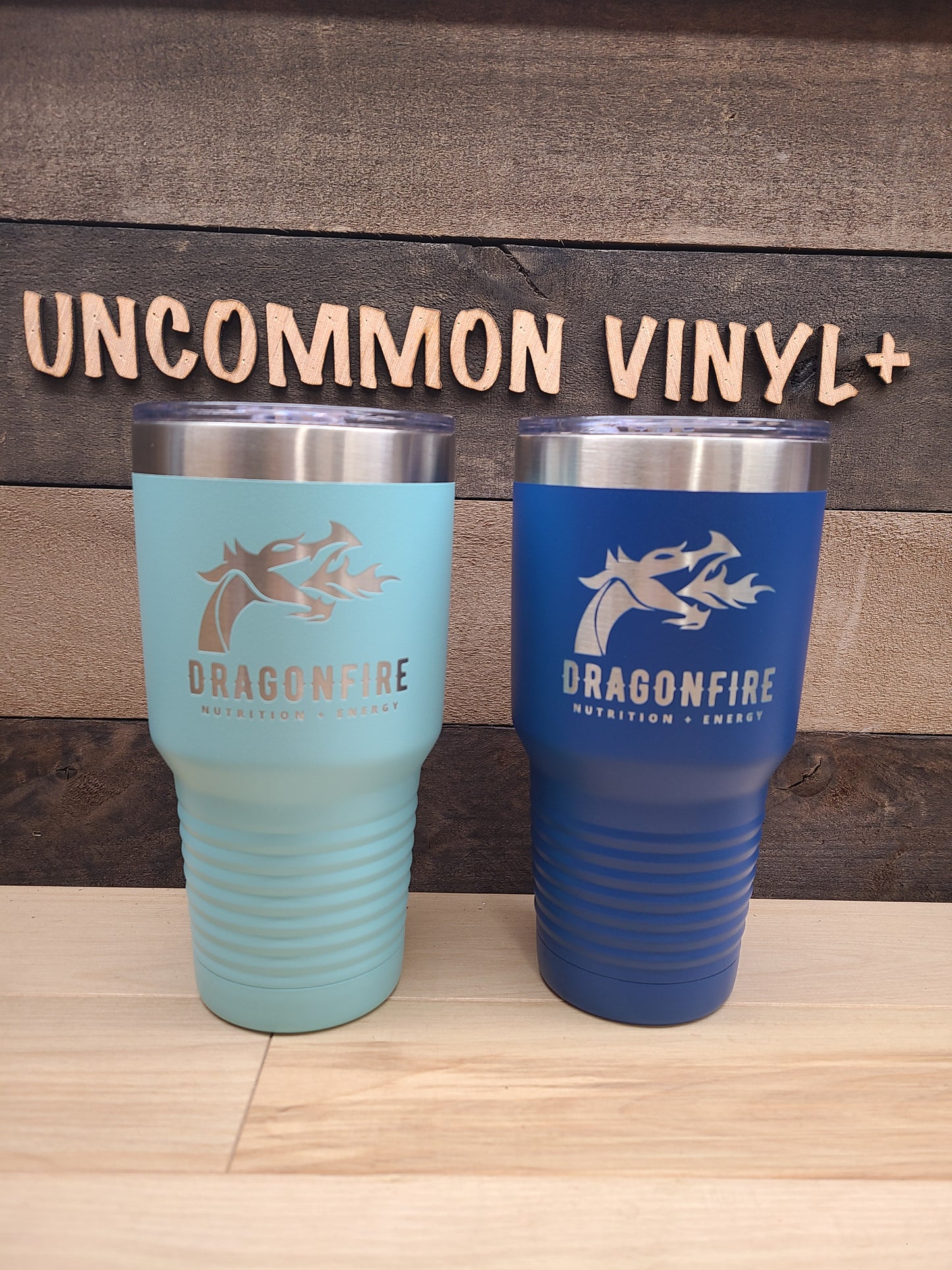 Dragonfire Nutrition Laser Tumbler