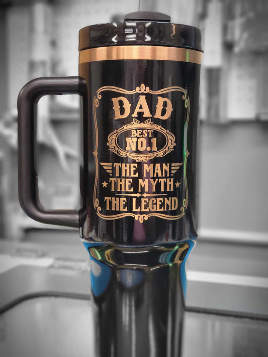 40 oz Copper Plated Tumbler