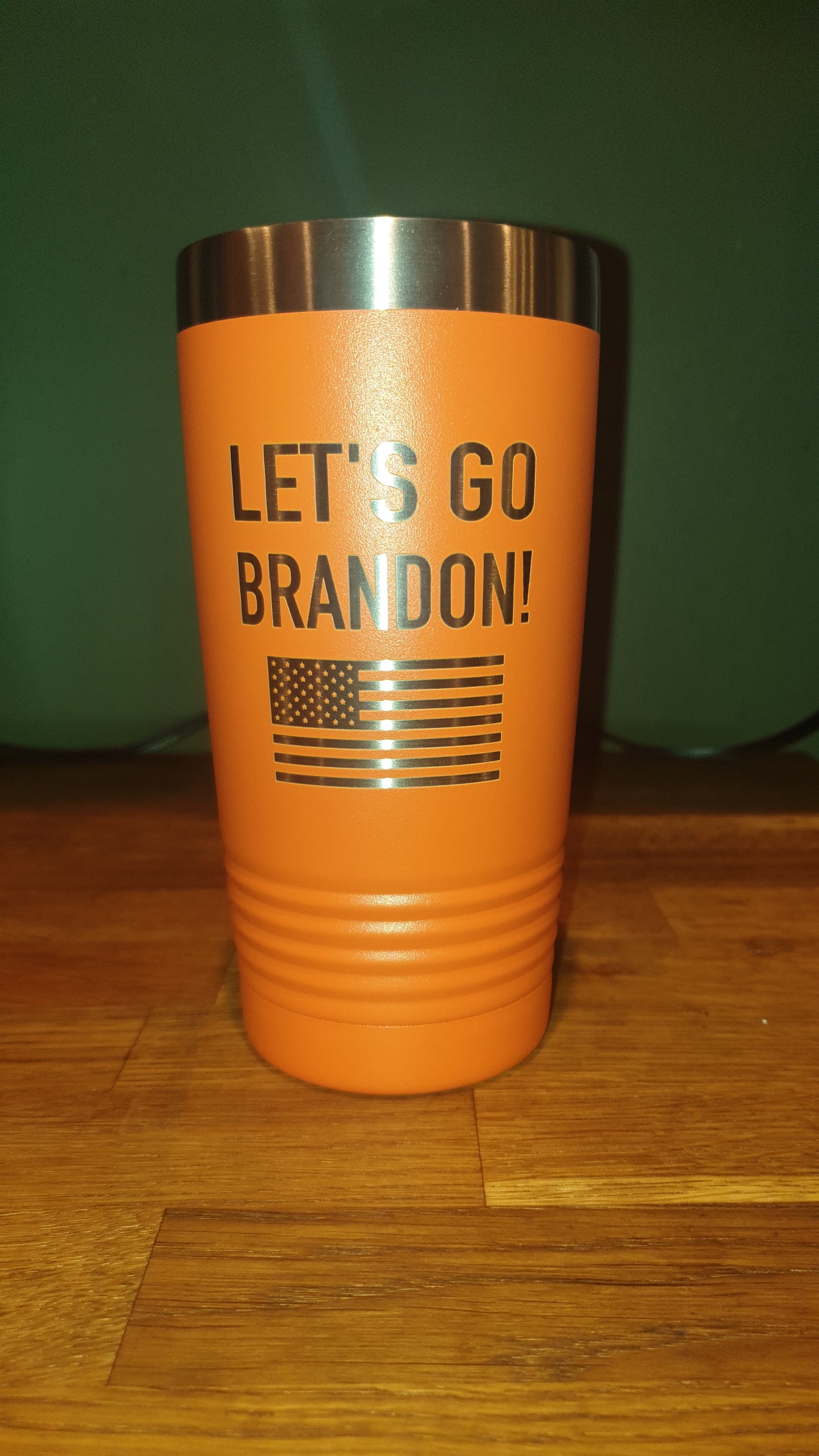 Let's Go Brandon Laser Tumbler