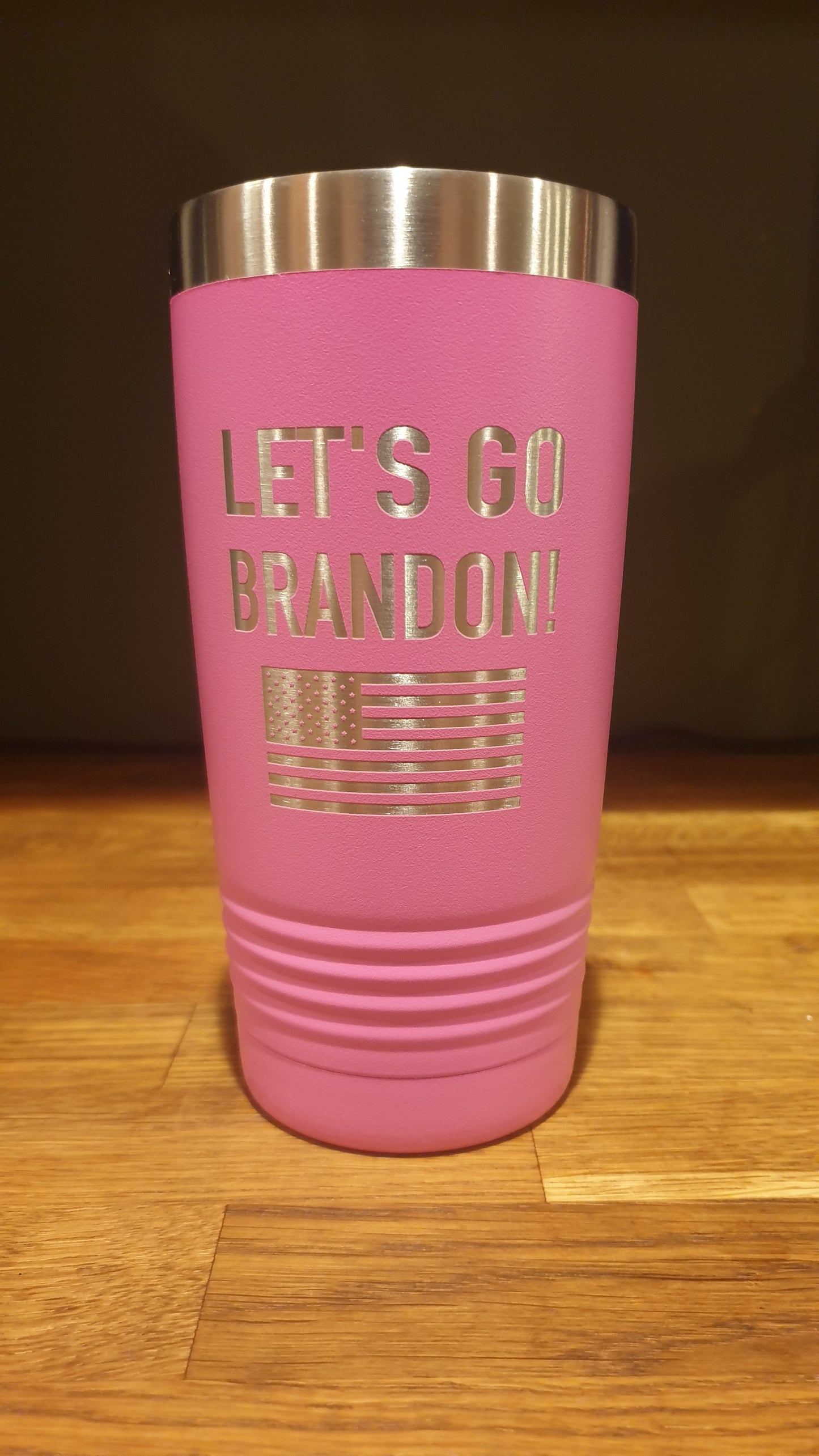 Let's Go Brandon Laser Tumbler