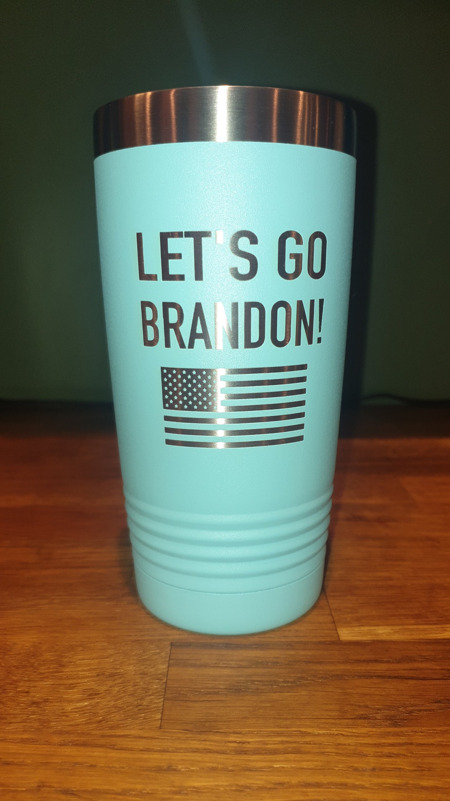 Let's Go Brandon Laser Tumbler