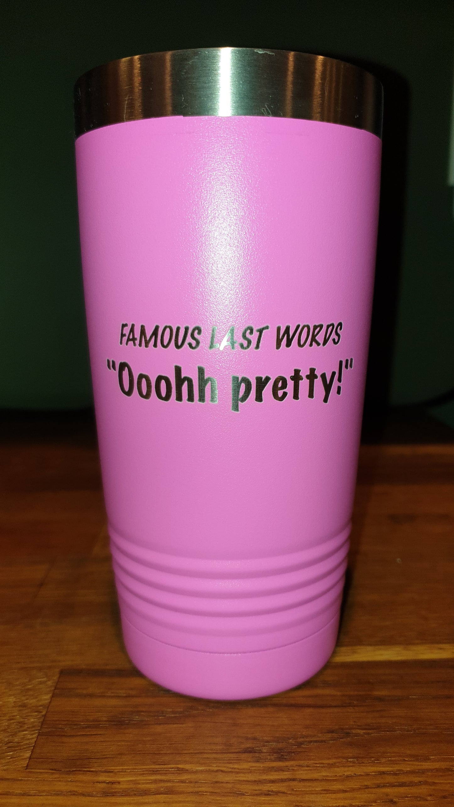 Darwin Award Candidate Laser Tumbler - 20 Ounce