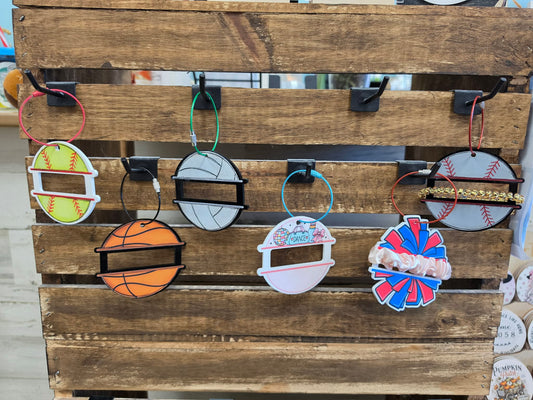 Ponytail Holder Bag Tags