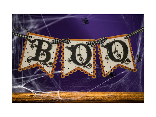 "BOO" Banner