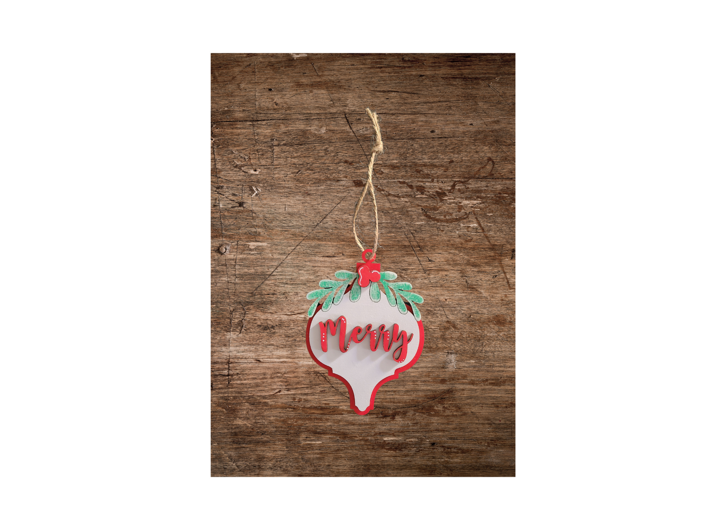 Farmhouse Christmas Ornaments