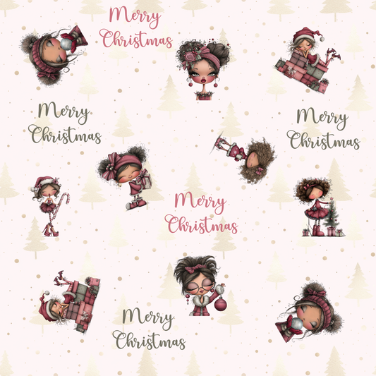 Sassy Christmas Girl