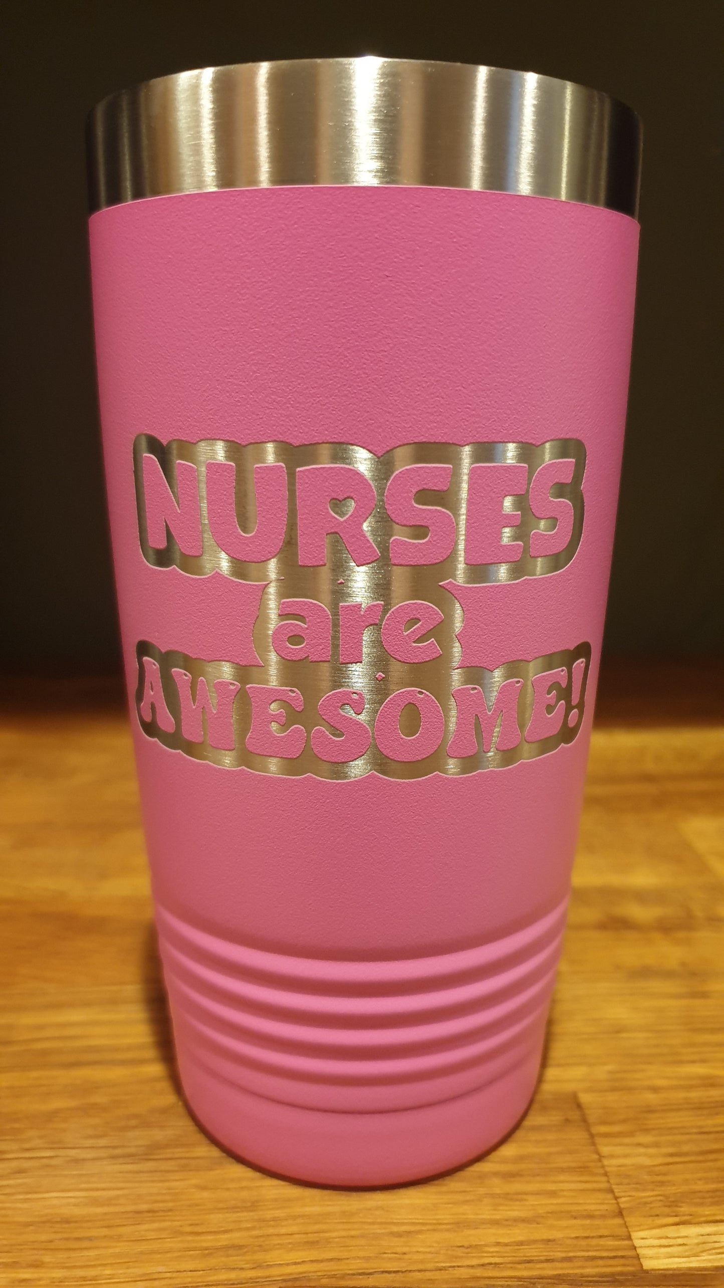 Nurses are Awesome! Laser Tumbler