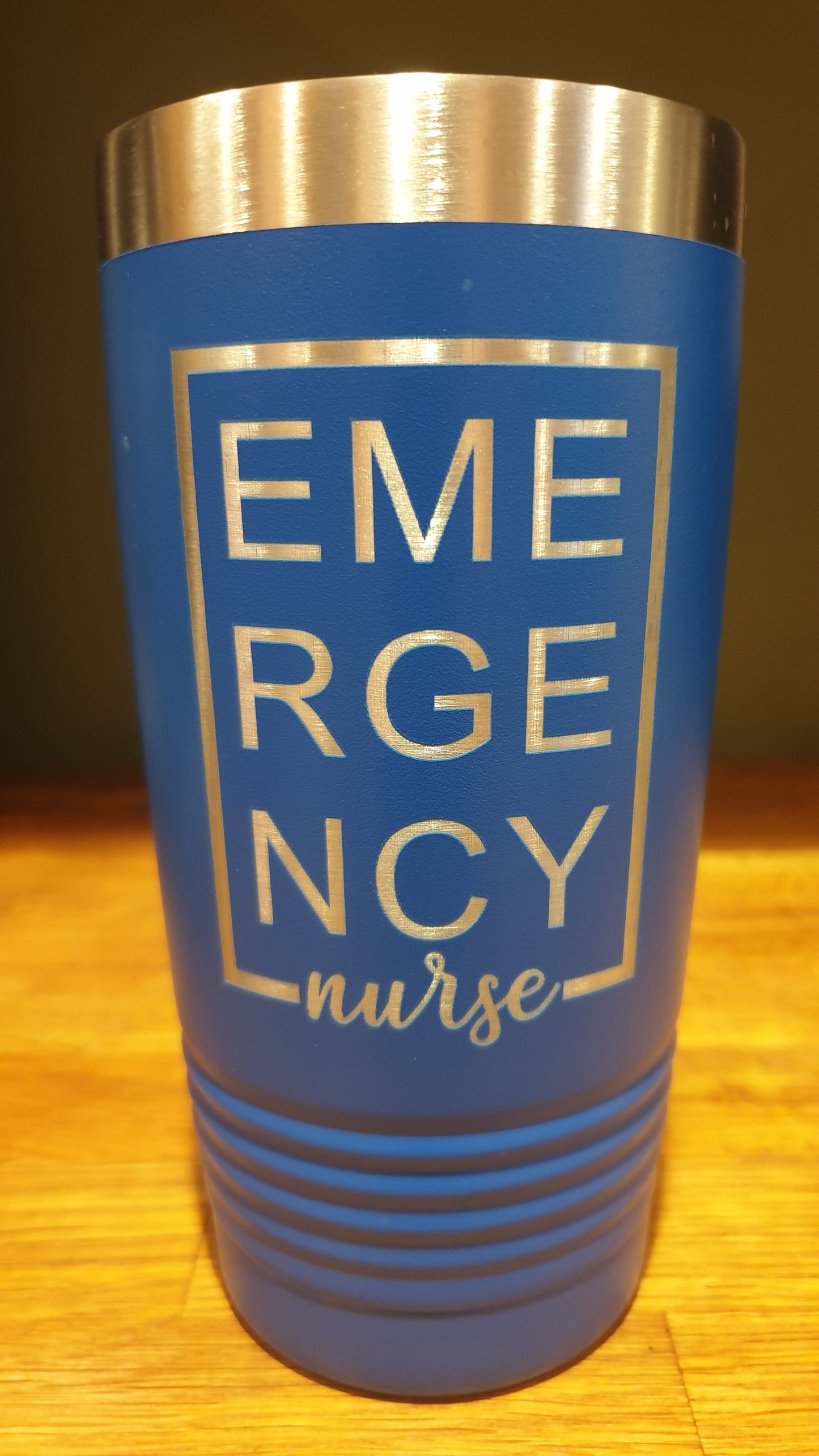 Emergency Nurse Laser Tumbler