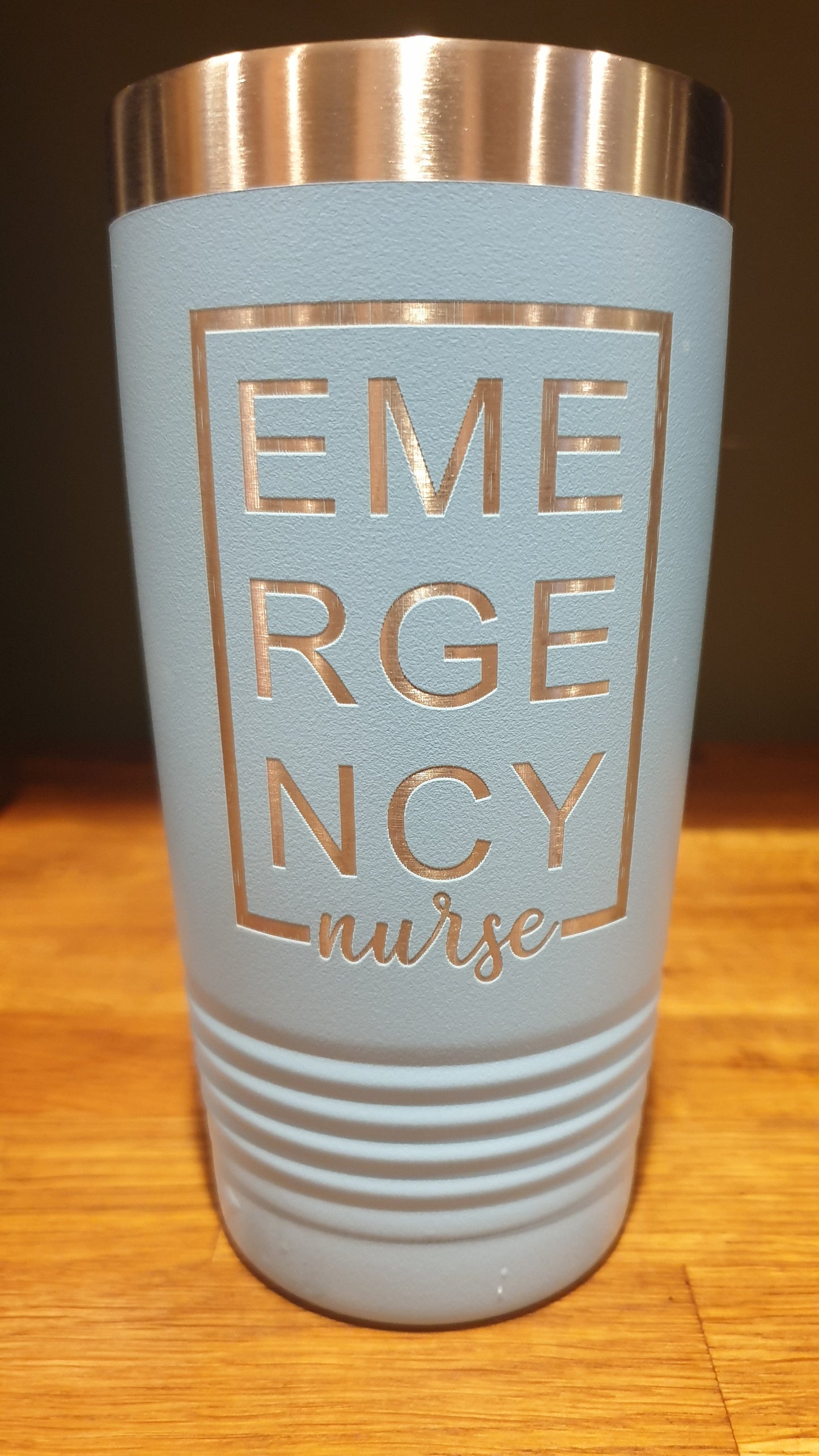 Emergency Nurse Laser Tumbler