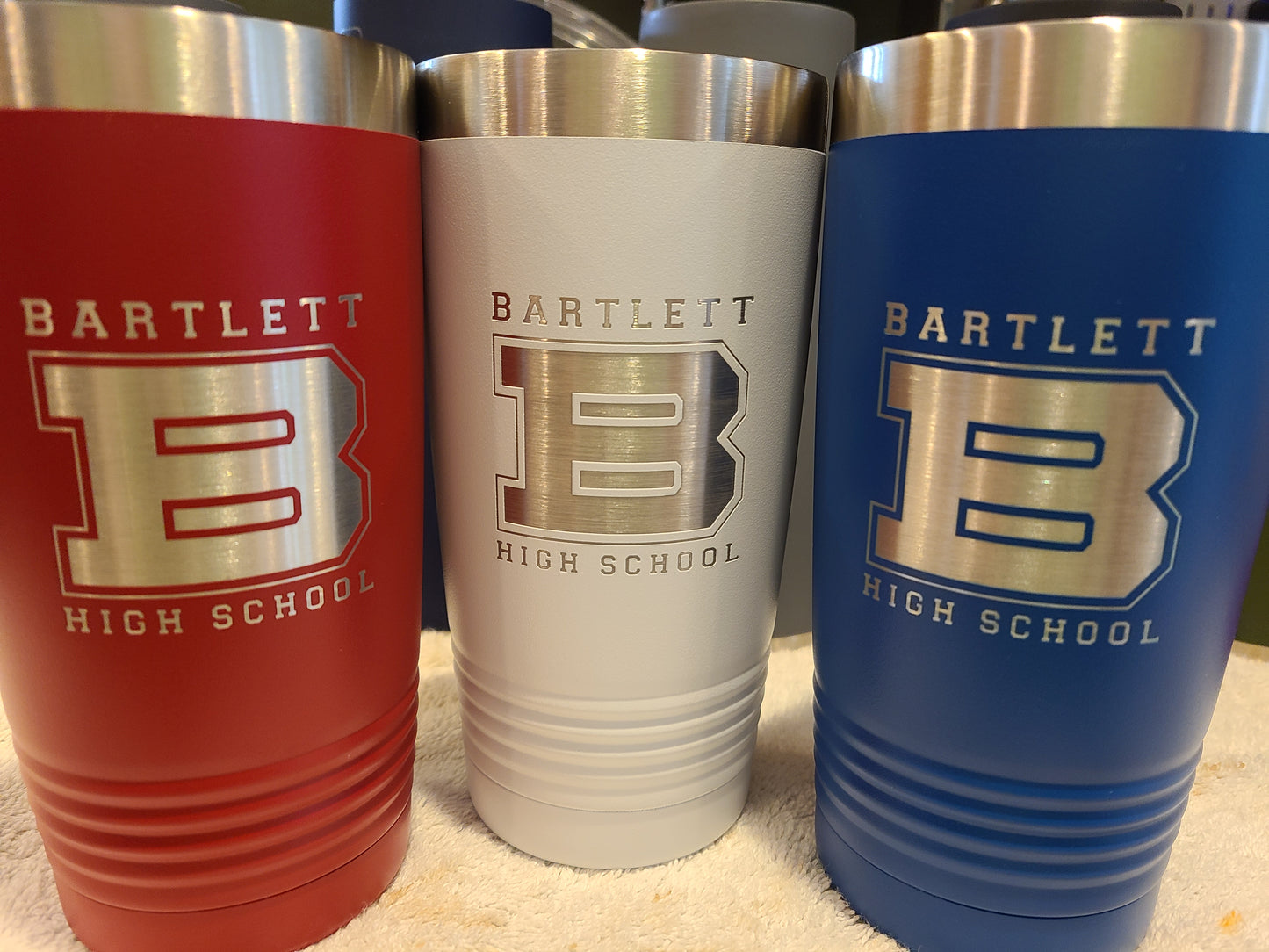 Bartlett High School Laser Tumbler