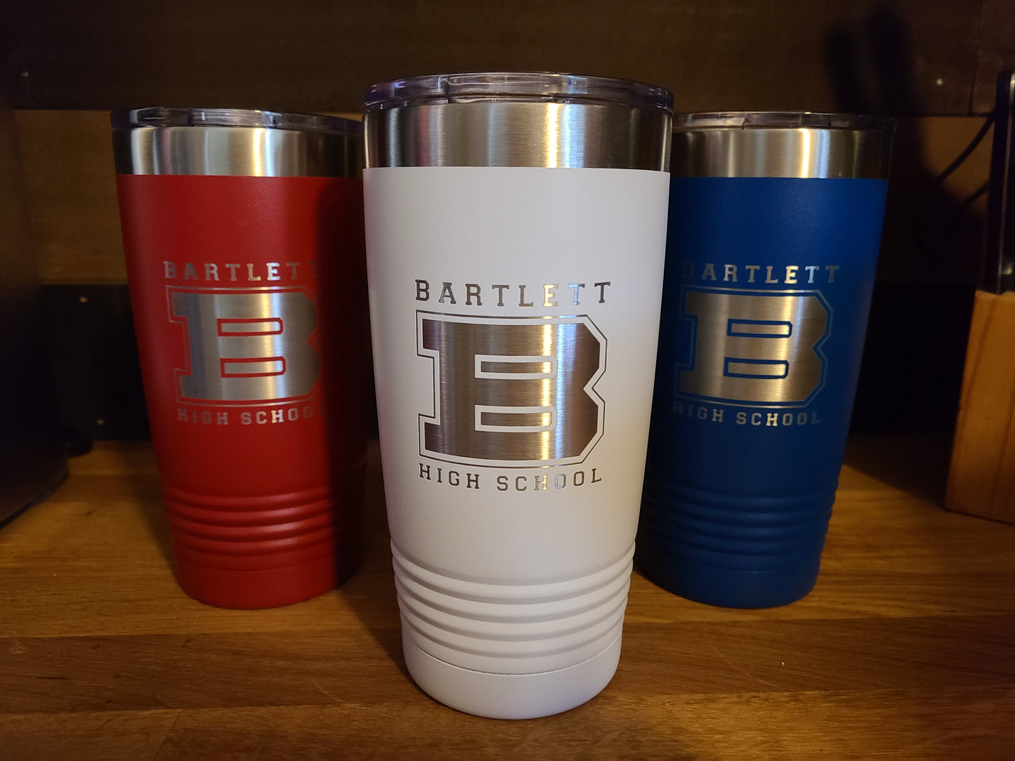 Bartlett High School Laser Tumbler