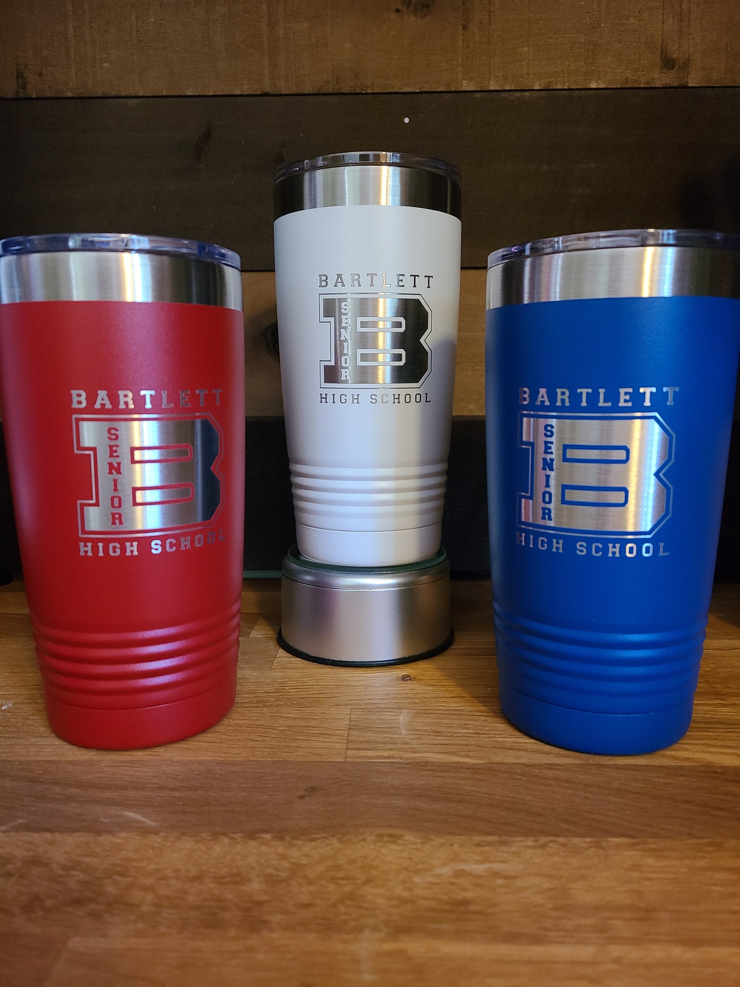 Bartlett High School Laser Tumbler