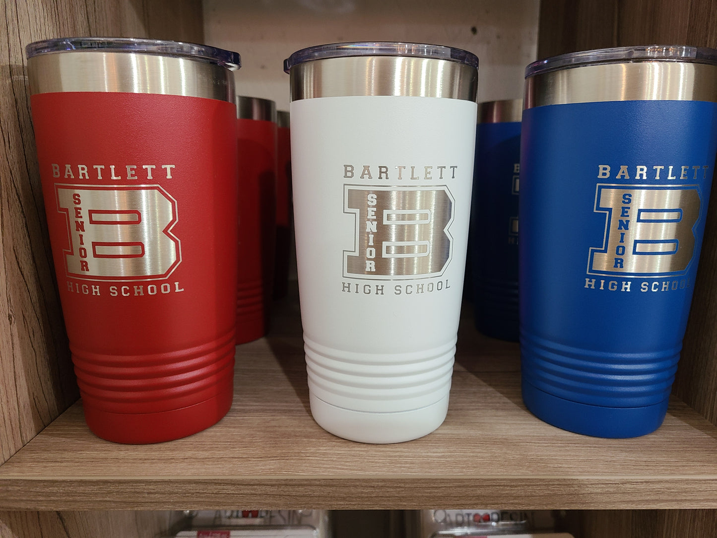 Bartlett High School Laser Tumbler